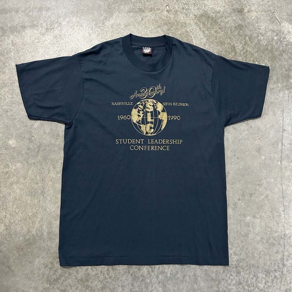 Vintage 1990 Sit-In Reunion 30th Student Leadership Conference T-Shirt